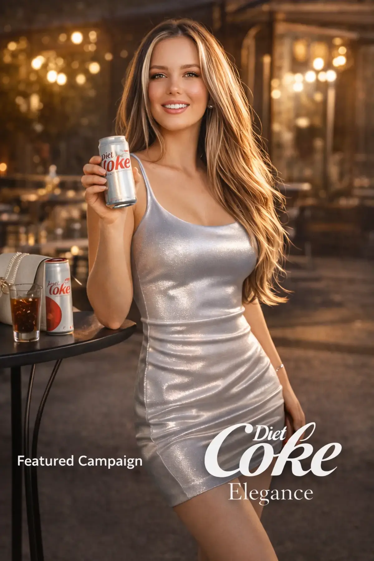 Jessica Claire for Diet Coke Elegance — Featured Campaign